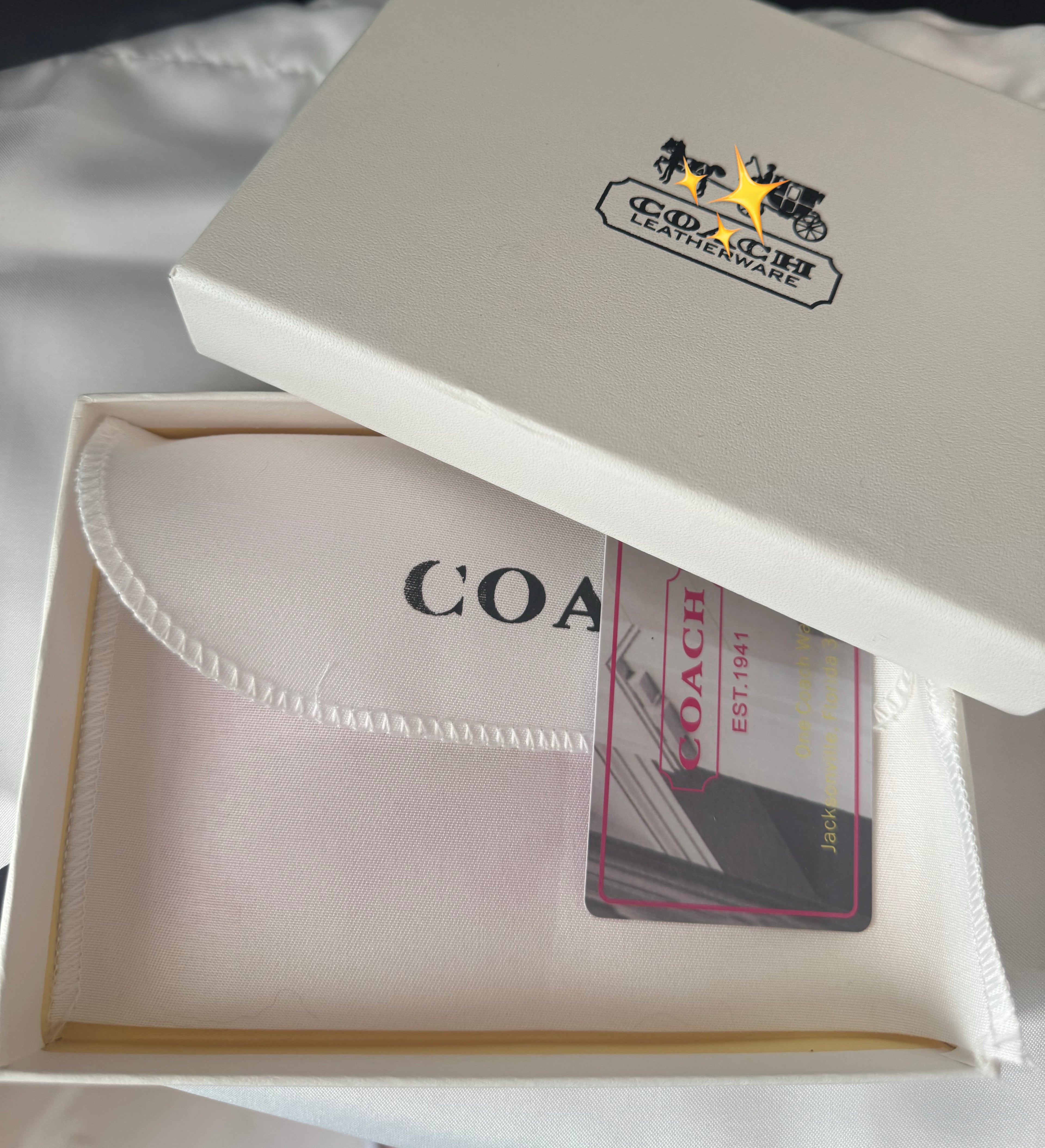 c0ach-Card Holder（Dust Bag）