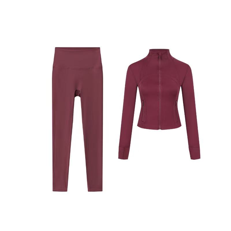 Short DF jacket and Cropped pants set
