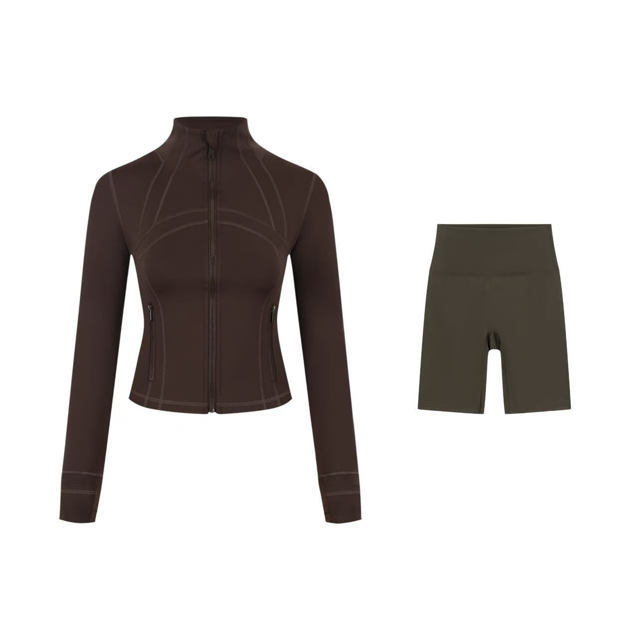 Short DF jacket and Shorts set