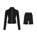 【Gold zipper】Short DF jacket and Shorts set