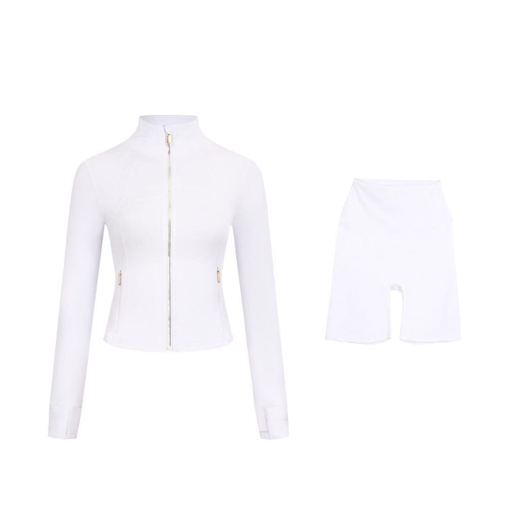 【Gold zipper】Short DF jacket and Shorts set