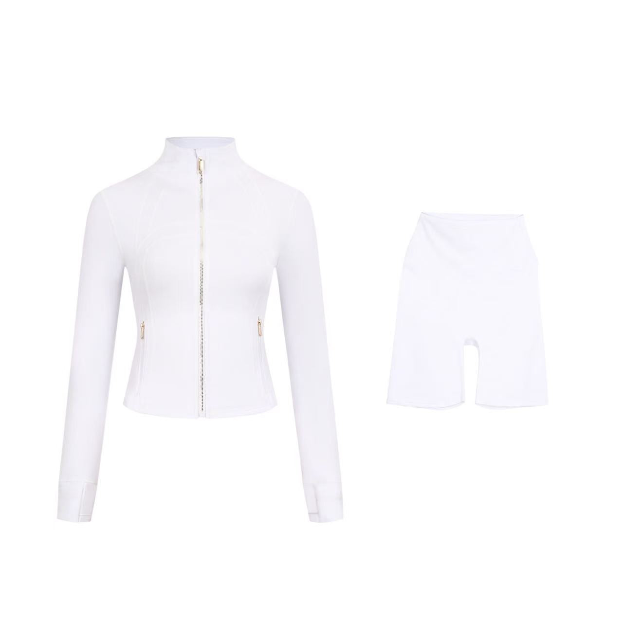 【Gold zipper】Short DF jacket and Shorts set