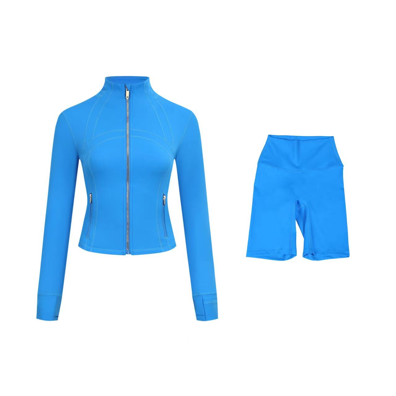【Gold zipper】Short DF jacket and Shorts set