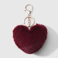 Heart Plush Bag Charm ❤️