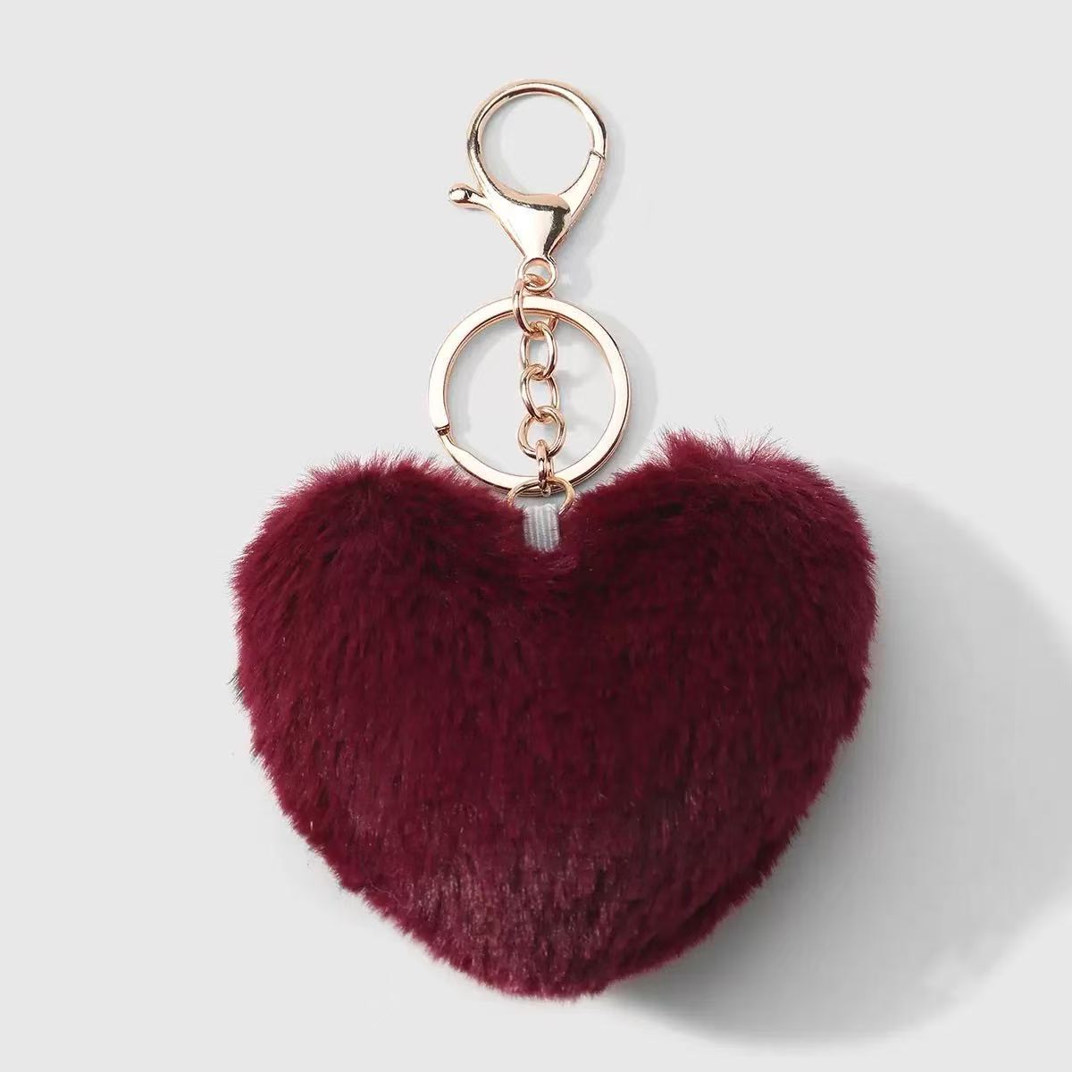 Heart Plush Bag Charm ❤️