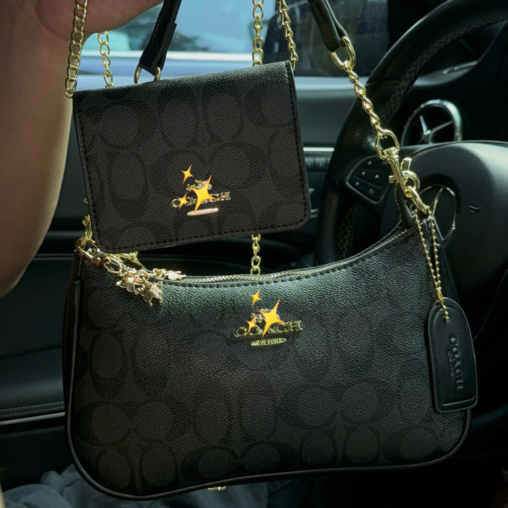 【C】Teri + Mini Chain Bag Set