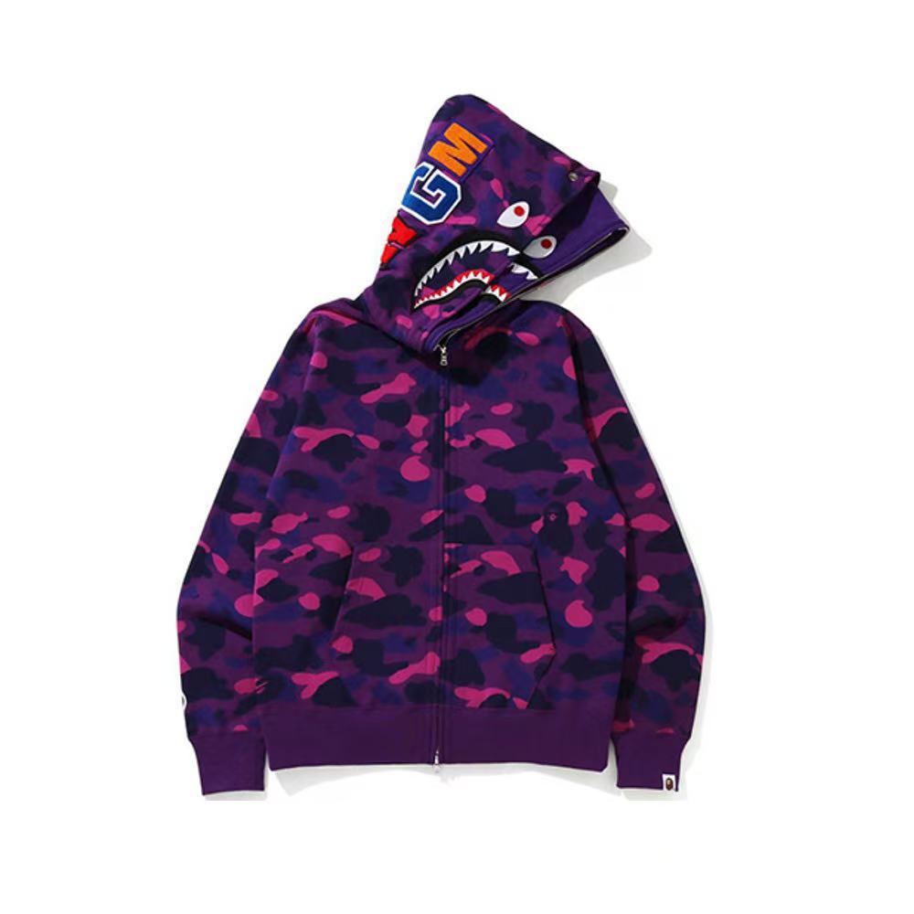 Top-tier version BA** Shark Head Double Hood Hoodie