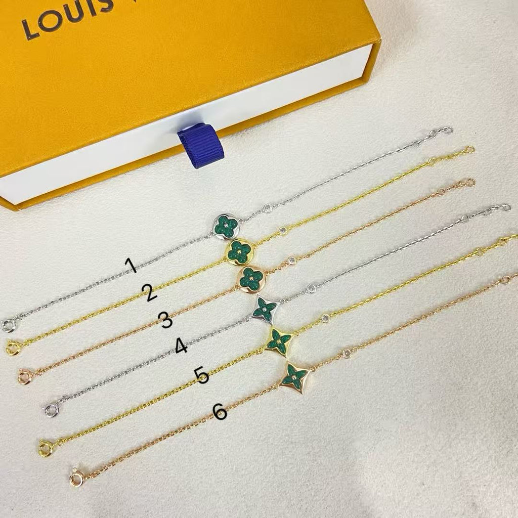 L&V Four-Leaf Clover Bracelet