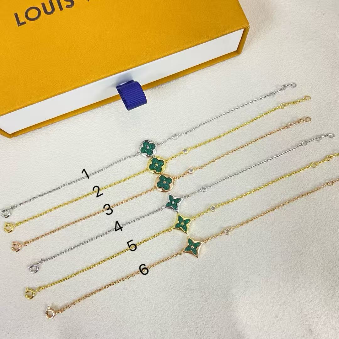 L&V Four-Leaf Clover Bracelet