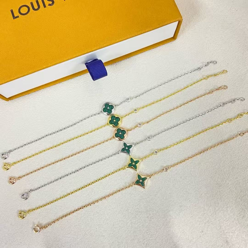 L&V Four-Leaf Clover Bracelet