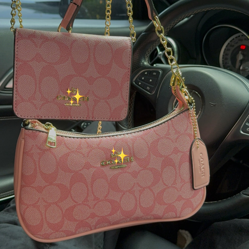 【C】Teri + Mini Chain Bag Set