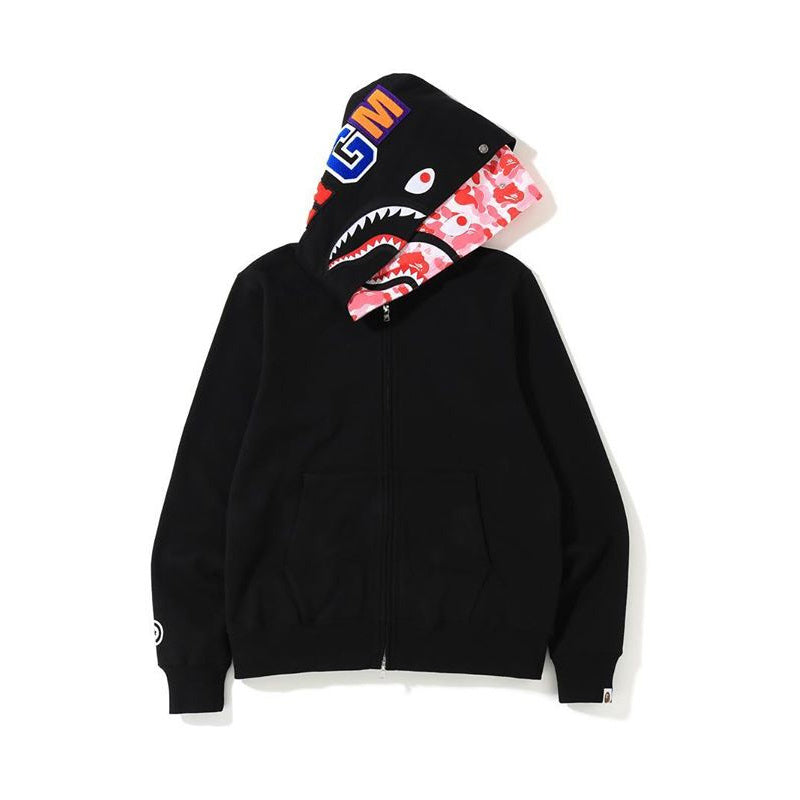 Top-tier version BA** Shark Head Double Hood Hoodie