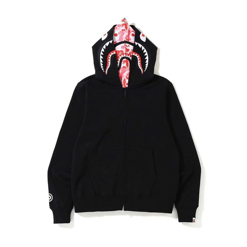Top-tier version BA** Shark Head Double Hood Hoodie