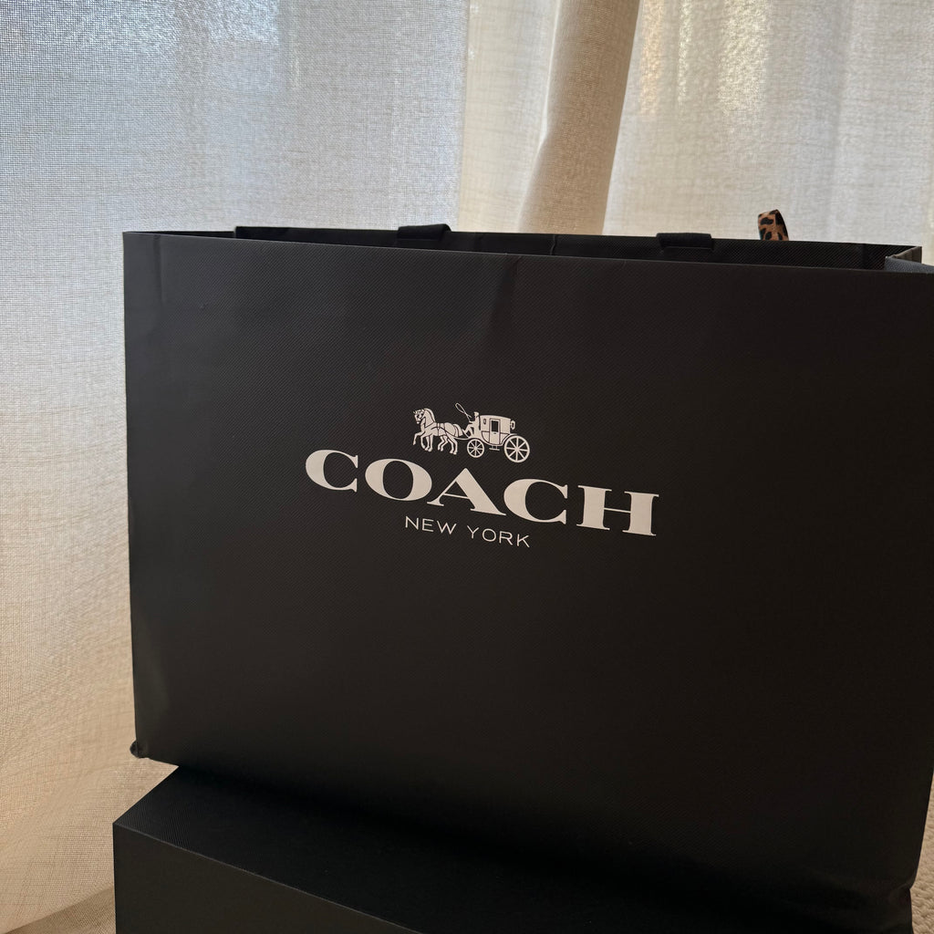 Leopard Tote + Wallet Set