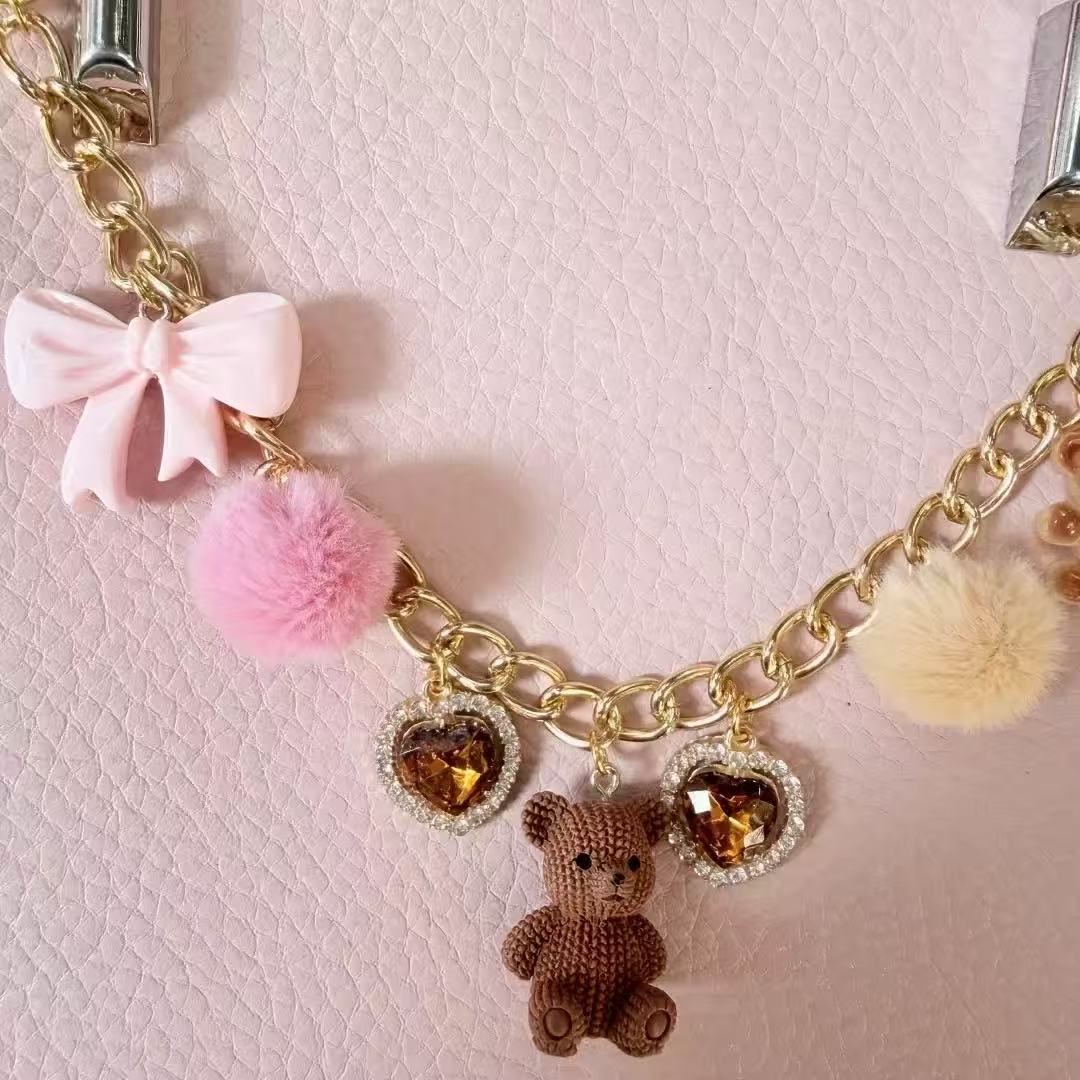 Teddy bear Bag Charm