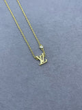 LOUIS*IDYLLE BLOSSOM logo Necklace
