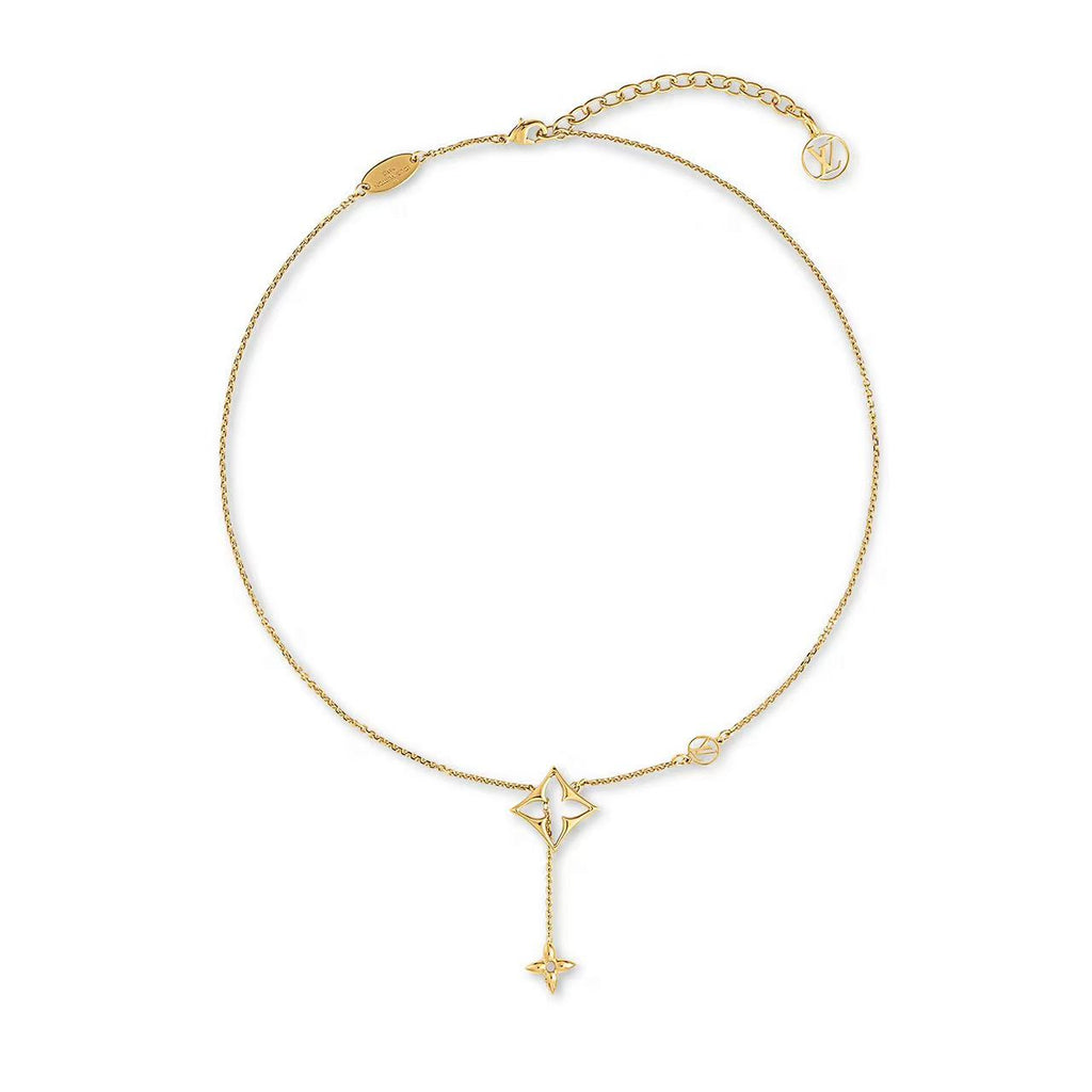 L&V Four-Leaf Necklace