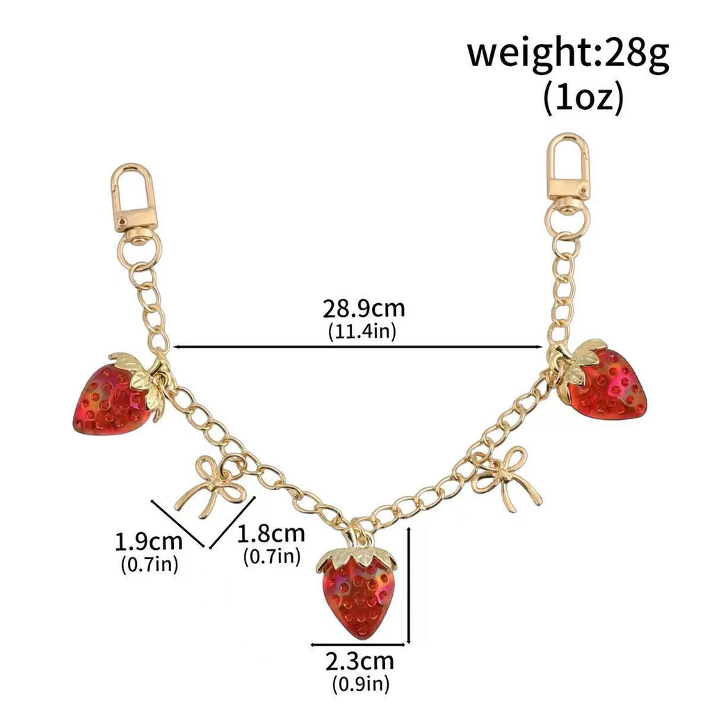 Strawberry Bag Charm