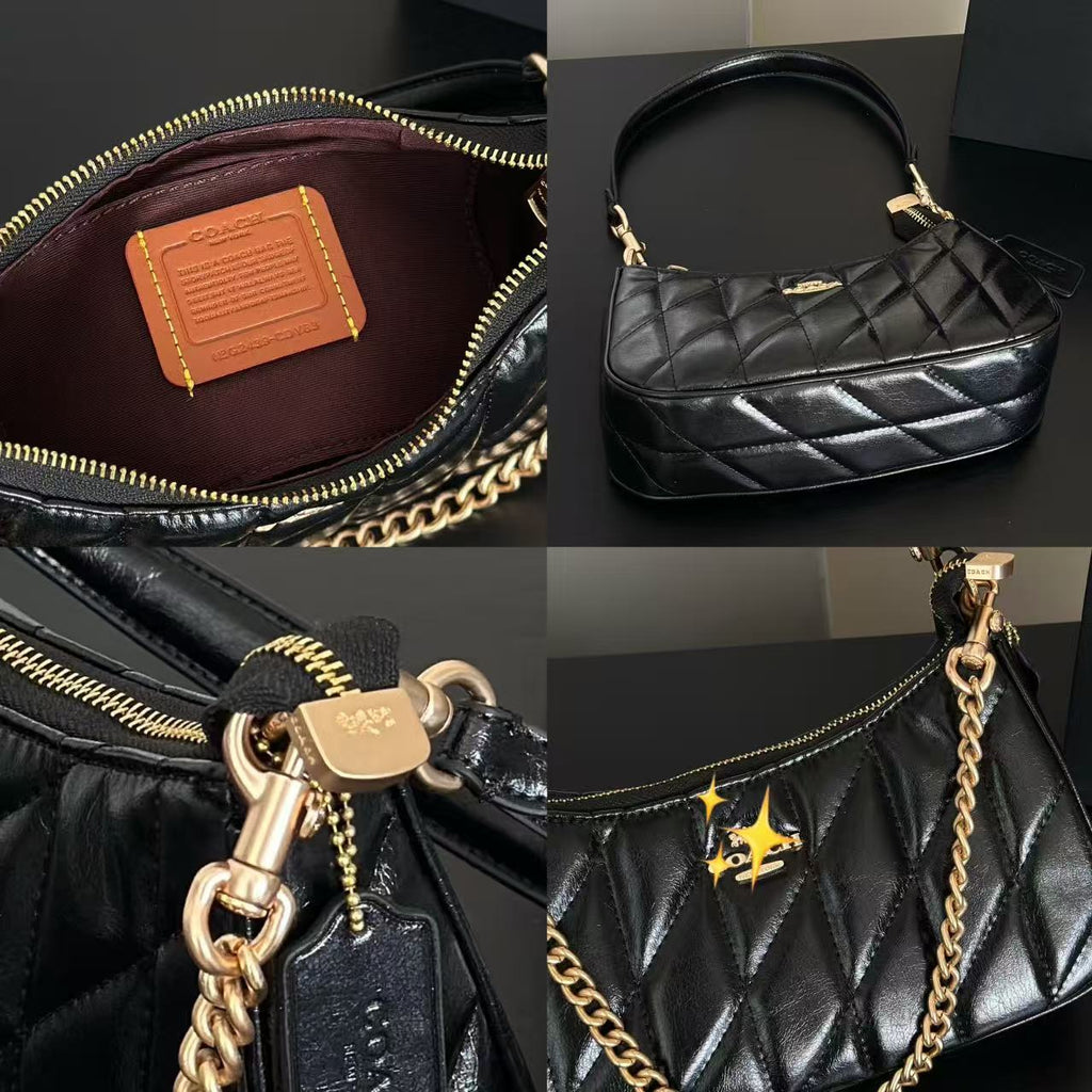 【Top】Teri Shoulder Bag With Quilting