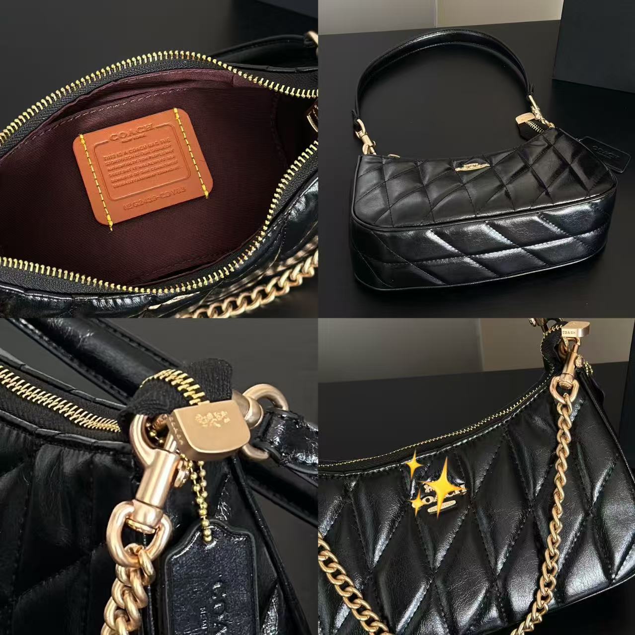 【Top】Teri Shoulder Bag With Quilting