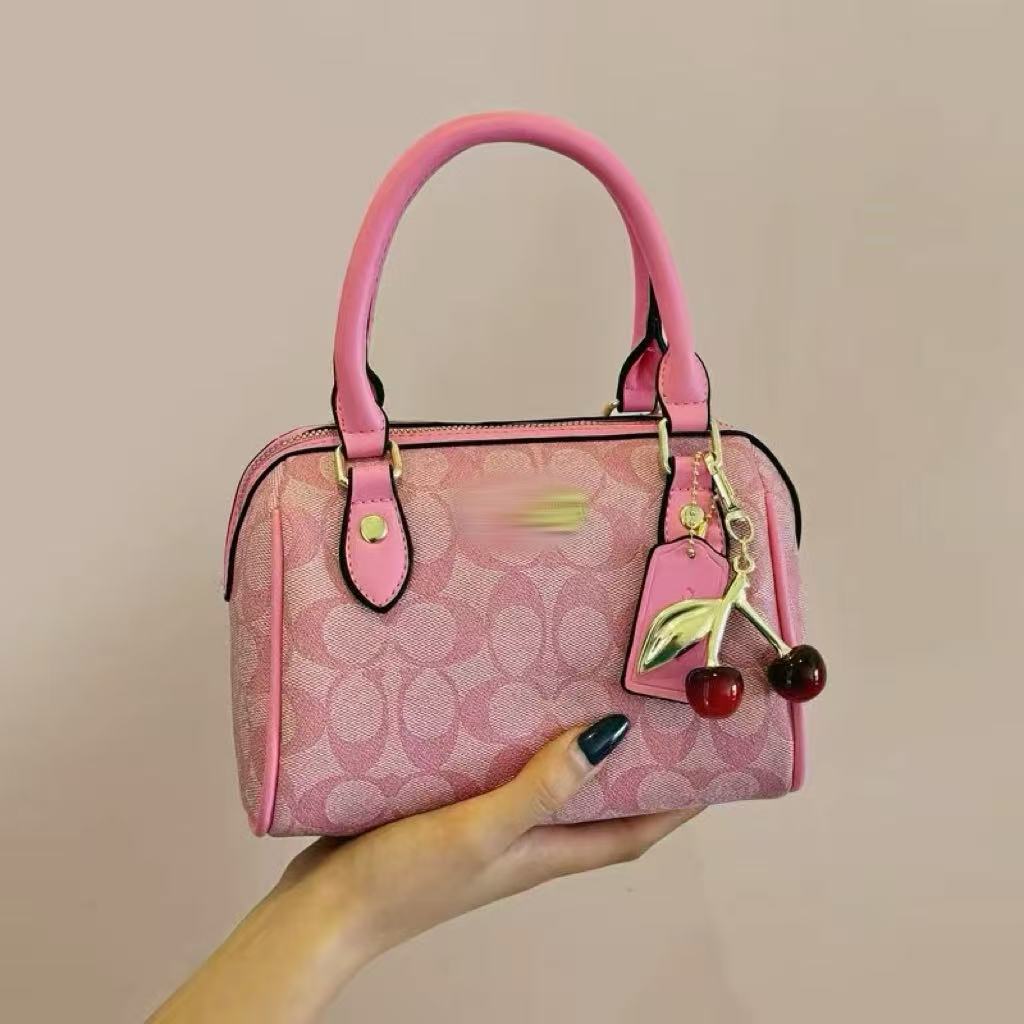 Pink mini satchel