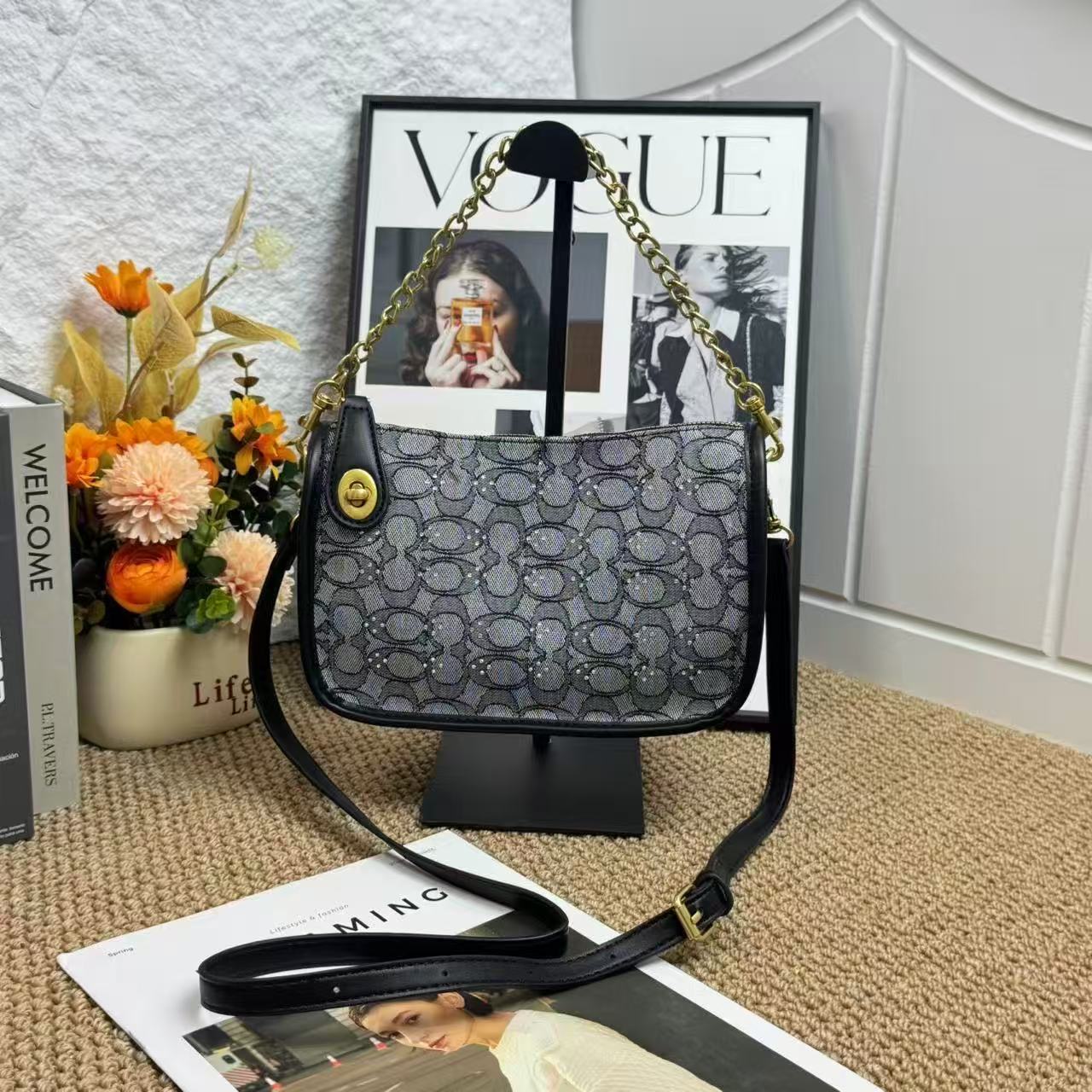 Swinger Chain Shoulder Bag