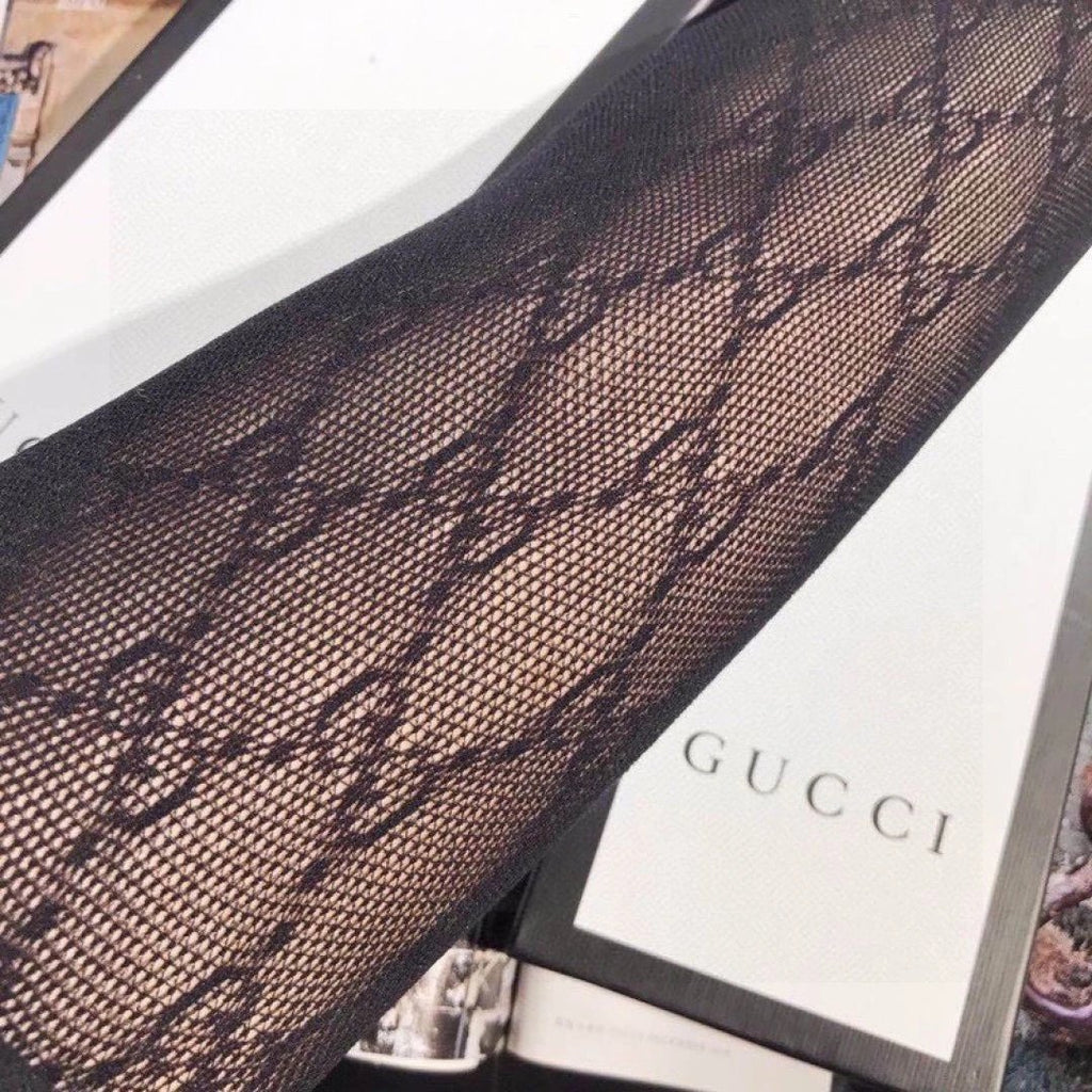 GG-fishnet tights