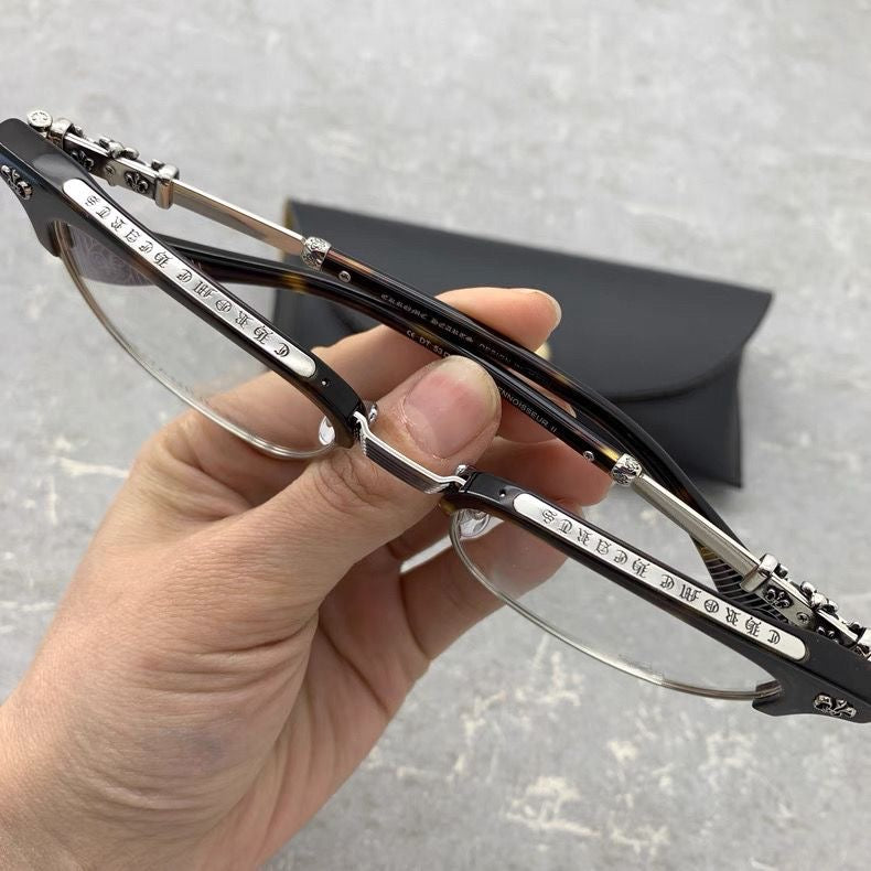 CH-Handmade half-frame glasses