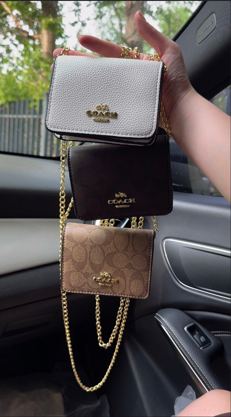 chain-strap wallet