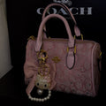 Rhinestone Rowan with charm