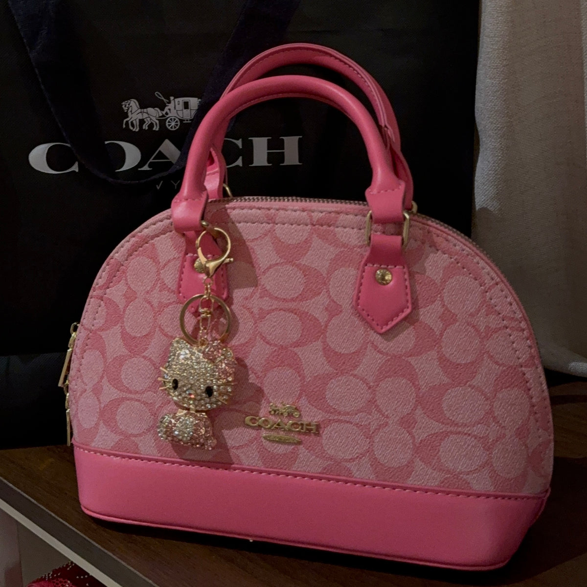 Sierra bag with charm