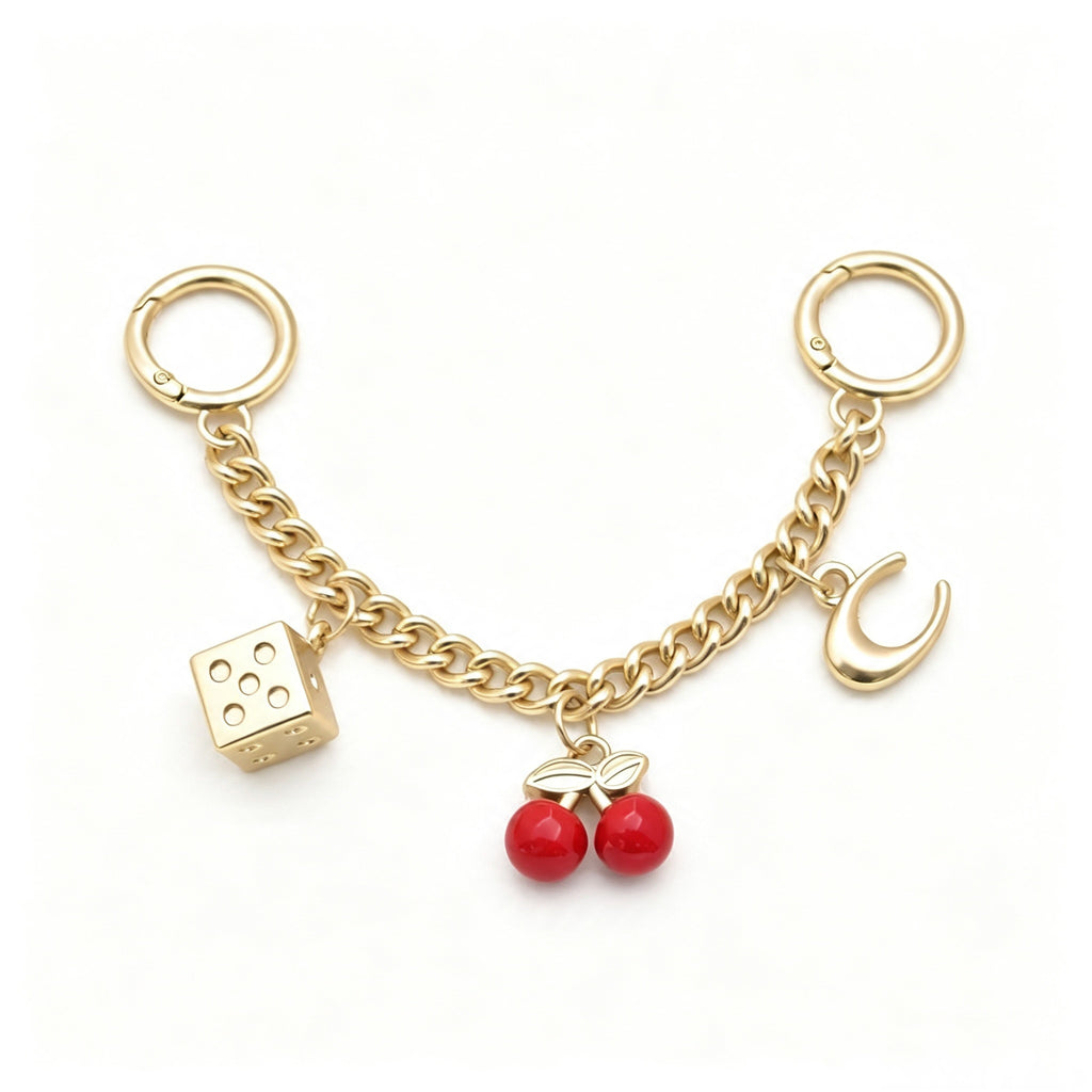 Bag with Dice Charm – 23cm