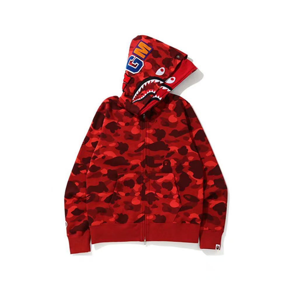 Top-tier version BA** Shark Head Double Hood Hoodie