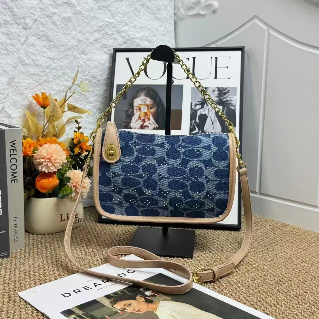 Swinger Chain Shoulder Bag