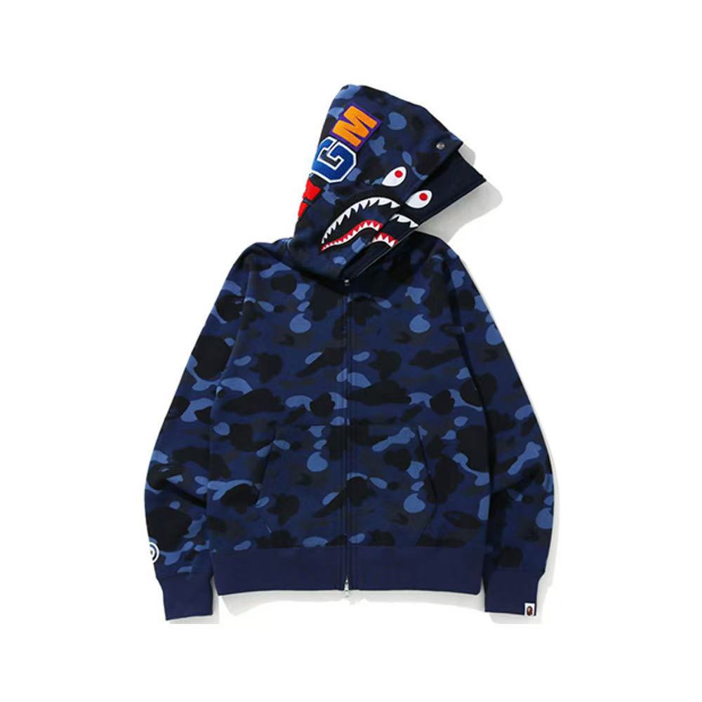 Top-tier version BA** Shark Head Double Hood Hoodie