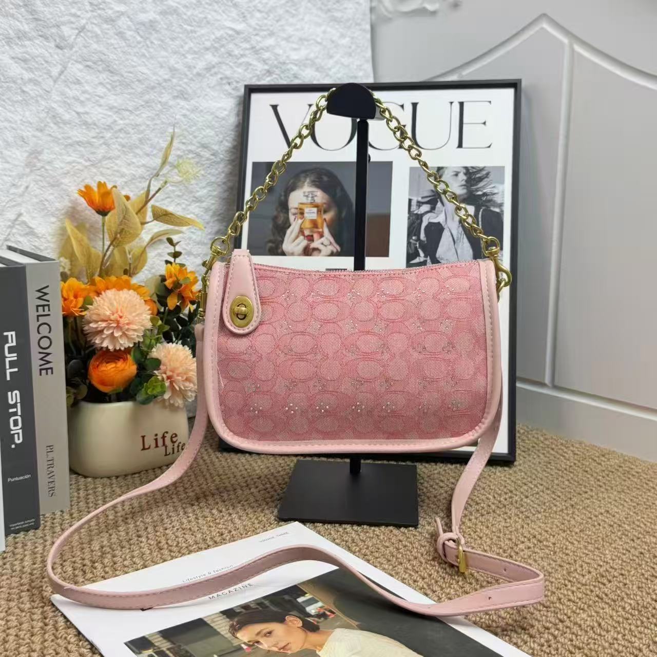 Swinger Chain Shoulder Bag