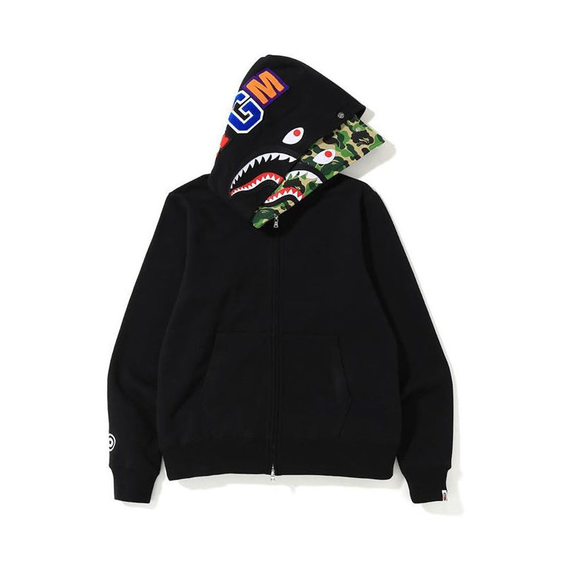 Top-tier version BA** Shark Head Double Hood Hoodie