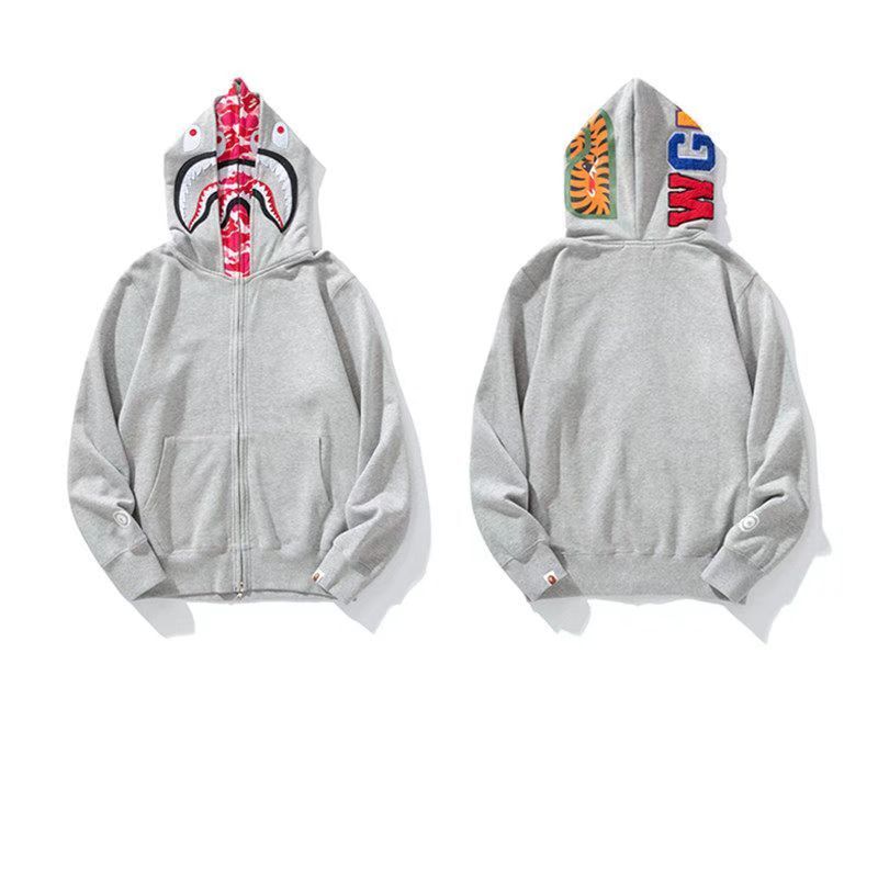 Top-tier version BA** Shark Head Double Hood Hoodie